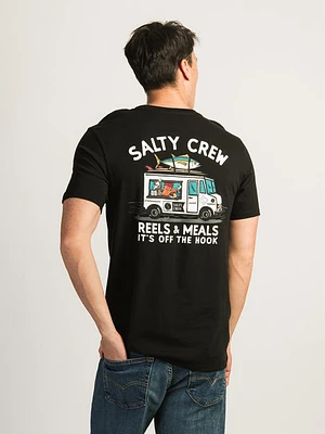 Salty Crew Reels & Meals Prem T-shirt