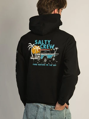 Salty Crew Off Trail Pullover Hoodie - Black