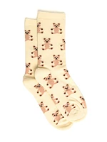 Scout & Trail Bear Print Sock