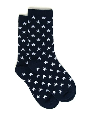 Scout & Trail Star Print Sock