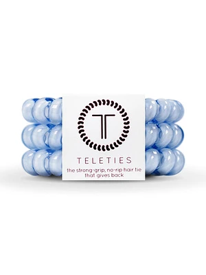 Teleties Hair Tie Large - Washed Denim