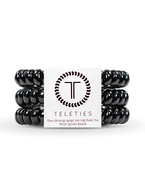 Teleties Hair Tie Small - Jet Black