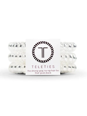Teleties Hair Tie Small - Crystal Clear
