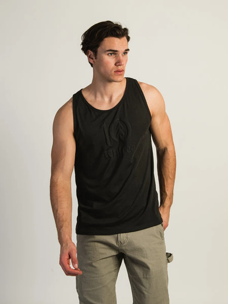 Tentree Logo Classic Puff Tank Top