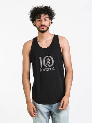 Tentree Logo Classic Puff Tank Top