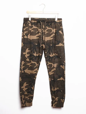 Mens Crockett Rugby Jogger - Camo - Clearance