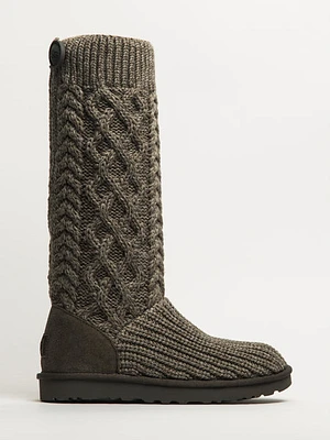 Womens Ugg Classic Cardi Cabled Knit Boot