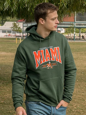 Champion Ncaa Miami U Pullover Hoodie