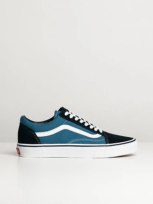 Mens Vans Old Skool Navy Canvas Shoes - Clearance