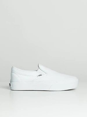 Womens Vans Classic Slip On Platform - Clearance