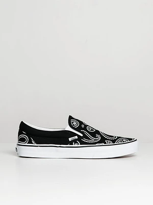 Mens Vans Classic Slip On Peace Paisley Sneaker - Clearance