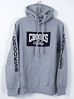 Mens C-link Pull Over Hd - Hthr Grey Clearance