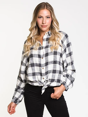 Womens Kendall Oversized Flanel - Clearance