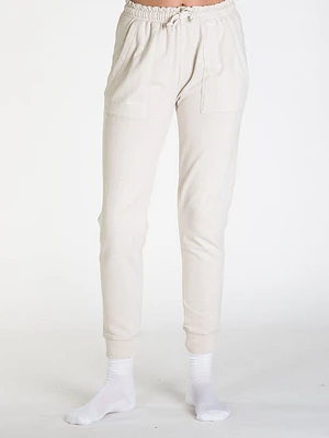 Harlow High Rise Fleece Jogger - Clearance