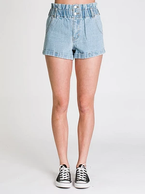 Harlow Paperbag Denim Short