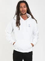 No Bad Vibes Embroidered Hoodie - Clearance