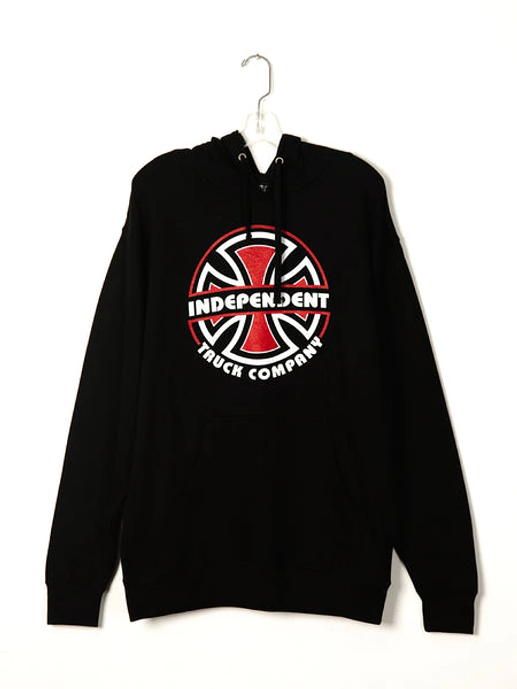 Mens Itc Bauhaus Pullover Hoodie - Black Clearance