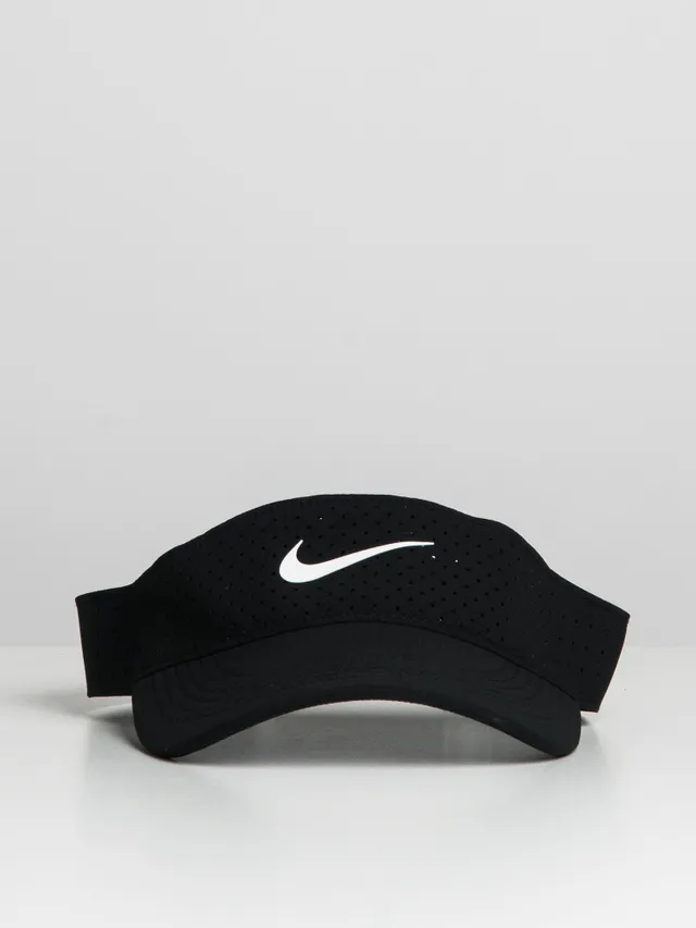 Nike Hat Visor Cap AeroBill Running Training Dri-Fit Gray AV6960