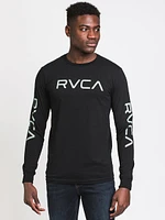 Big Rvca Long Sleeve Tee - Clearance