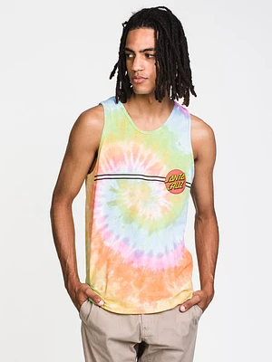 Santa Cruz Classic Dot Tie Dye Tank - Clearance