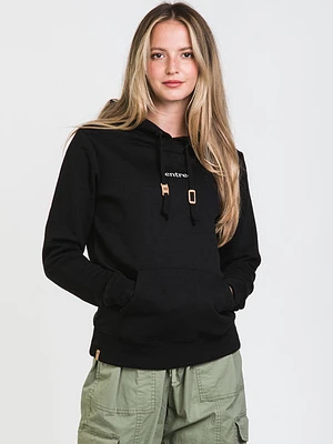 Embroidered Cropped Tentree Hoodie - Clearance