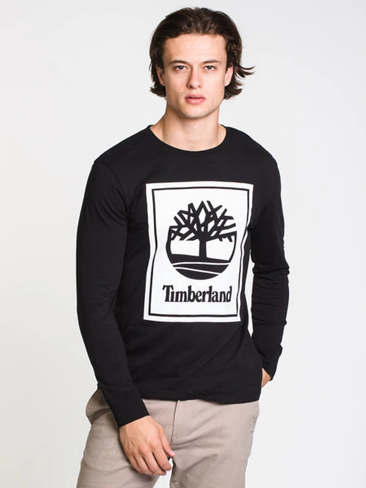 Timberland Stack Logo Long Sleeve Tee