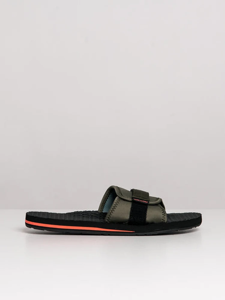 Mens Volcom Eco Recliner Slide Sandal - Clearance