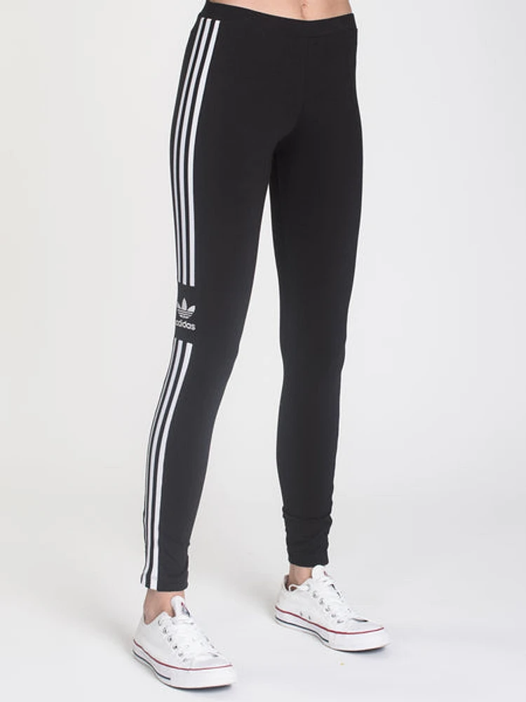 Womens Trefoil 3stripe Tight - Black Clearance