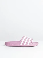 Womens Adidas Adilette Aqua Slides - Cherry Clearance