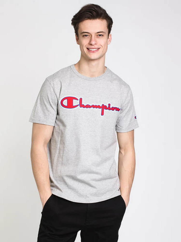 Champion Heritage Script Short Sleeve Tee - Clearance