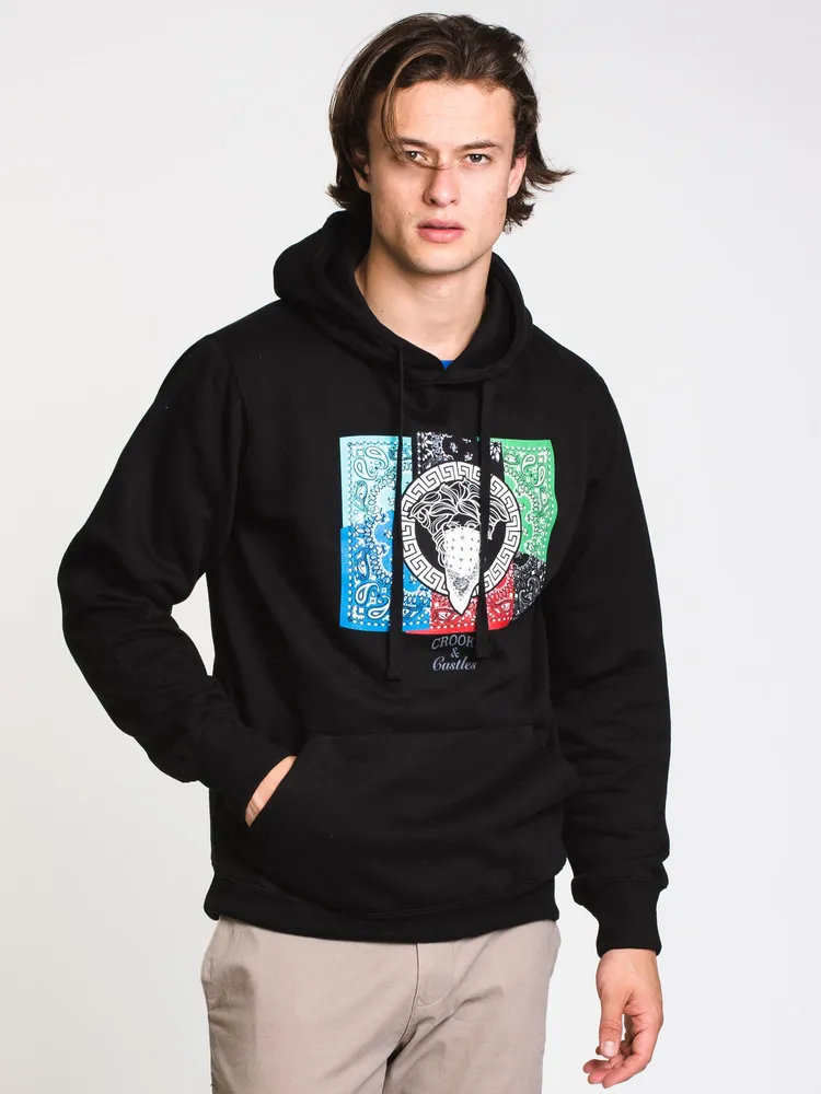 Boathouse CROOKS u0026 CASTLES GRECO BANDANA FLAG PULLOVER HOODIE - CLEARANCE |  Hillside Shopping Centre