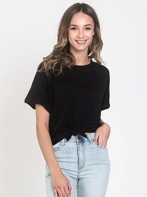 Womens Layla Knotted Tee - Clearance