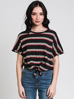 Harlow Layla Knotted Stripe Tee - Clearance