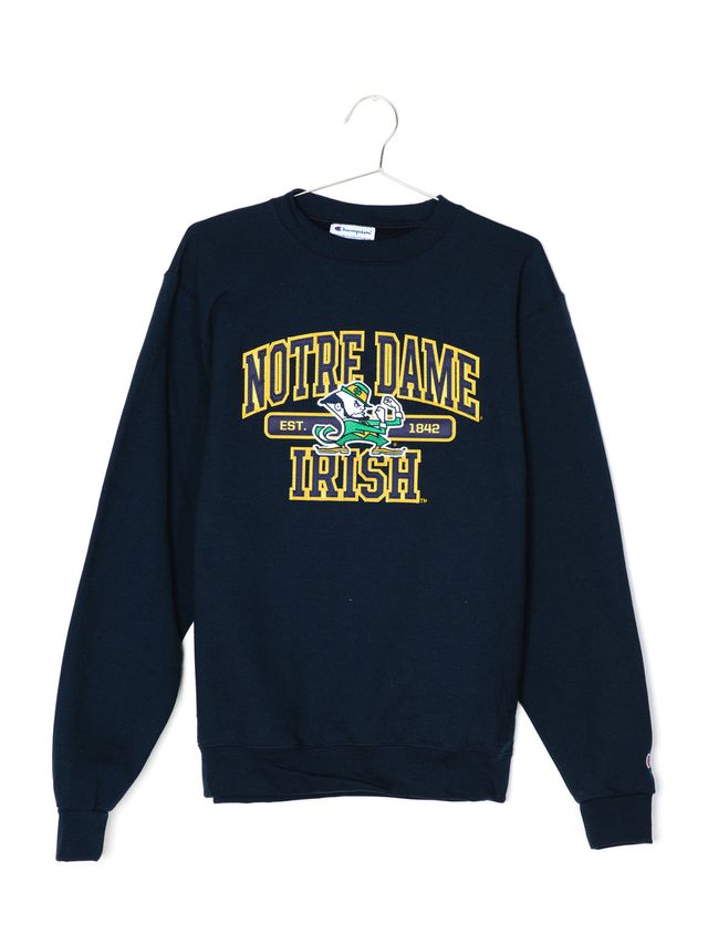 Vintage 90's Notre Dame Irish Crewneck, 41% OFF