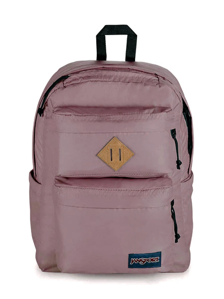 Jansport Double Break Backpack - Purple - Clearance