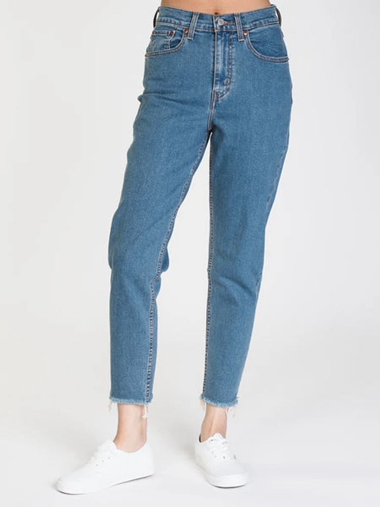 Levis Mom Jean Fringe Ankle - Clearance