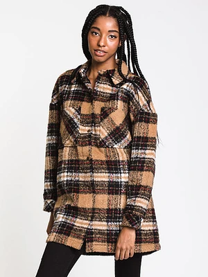 Womens Carter Life Check Jacket - Plaid Clearance