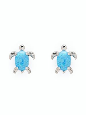 turtle opal earrings