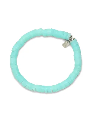 PURA VIDA PASTEL DISC STRETCH BRACELET