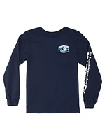 Quiksilver Youth Boys Town Hall Long Sleeve Tee - Clearance