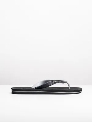 MENS QUIKSILVER HALEIWA BLACK/GREY/BLACK SANDALS