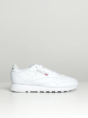 WOMENS REEBOK CLASSIC LEATHER SNEAKERS