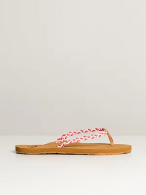 WOMENS ROXY COSTAS FLIP FLOP SANDALS