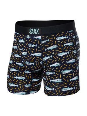 SAXX VIBE BOXER BRIEF- FISH & CHIPS MARIN