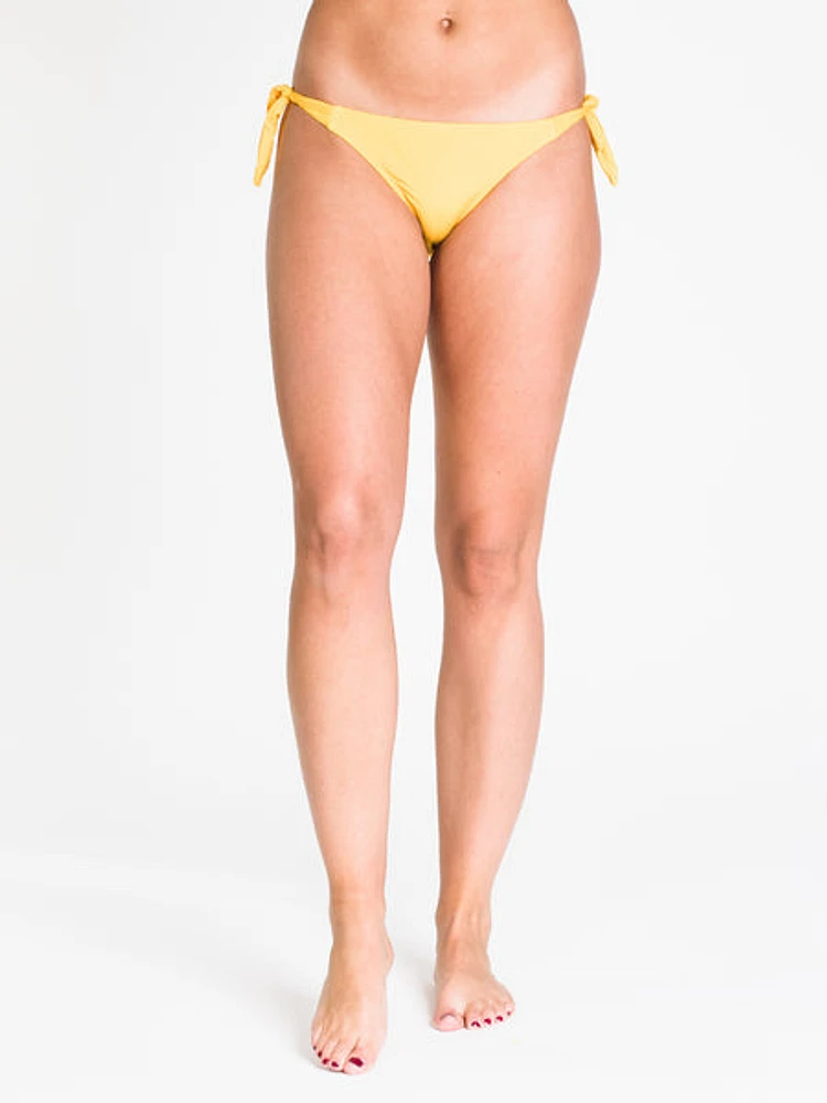 Knottie Side Bikini Bottom - Gold Clearance