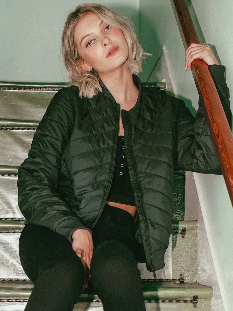 Cloud Shell Bomber Jacket