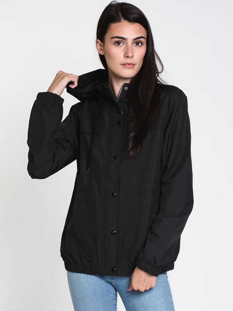 Womens Enemy Stone Jacket - Black - Clearance