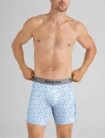 Second Skin Relaxed Fit Boxer 6" (3-Pack)