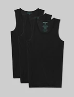 Second Skin Tank Stay-Tucked Undershirt (-Pack