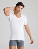 Second Skin Deep V-Neck Stay-Tucked Undershirt (-Pack